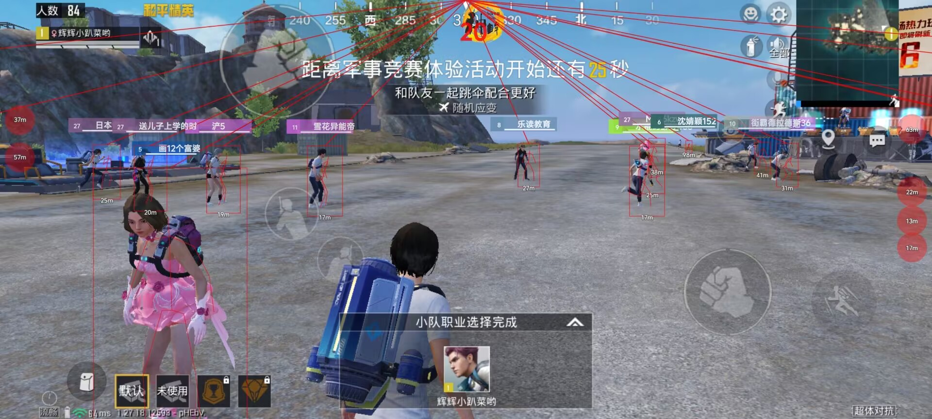 和平精英外挂【豌豆直装V1.0】漏打自瞄 喷子自喵 狙击枪自喵 全枪无死角漏打 追踪扫车打鸟